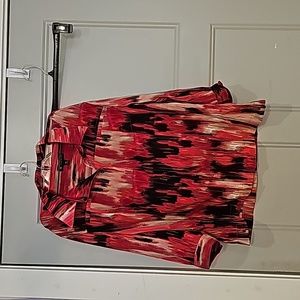 N touch, extra large blouse, 3/4 length sleeve.